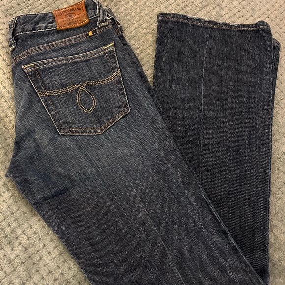 Lucky Brand Lola Boot Blue Jeans Size 2 / 26 Waist - EUC - Picture 7 of 7